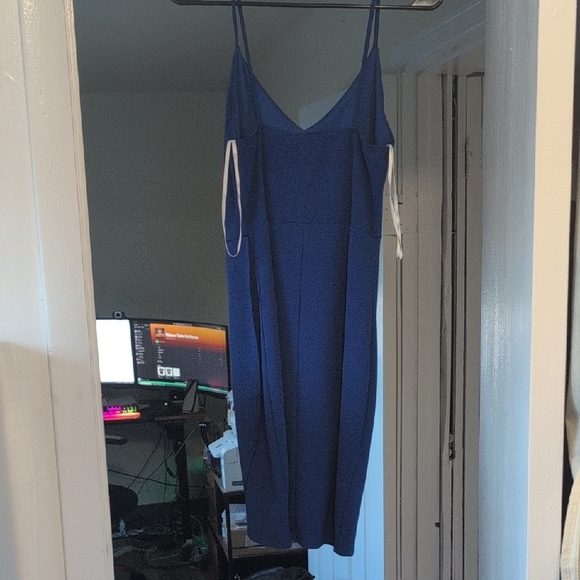 Lulus Dresses & Skirts - Elegant Blue Spaghetti Strap Dress